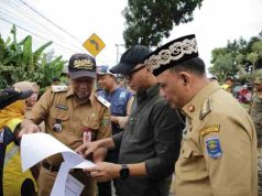 Gubernur Mirza Tinjau Pemeliharaan Jalan di Ruas Jalan Pattimura, Kota Metro serta, Ruas Jalan Metro-Kota Gajah