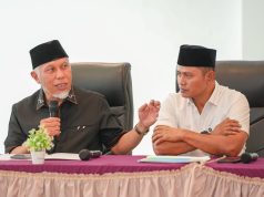 Gubernur : Percepatan Rehabilitasi Infrastruktur Kunci Kebangkitan Ekonomi Solok