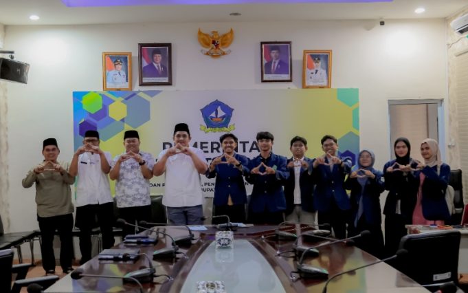Mahasiswa Agen Perubahan, Bupati Bintan Roby Kurniawan Apresiasi Inisiatif DEMA STAIN SAR