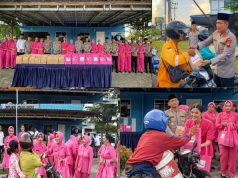 Kapolres Bintan dan Bhayangkari Bagikan 500 Takjil Gratis, Tebarkan Kebahagiaan Ramadan di KM 16 Toapaya