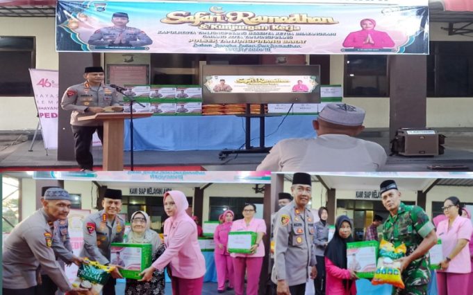 Kapolresta Tanjungpinang Safari Ramadan di Polsek Tanjungpinang Barat, Tekankan Sinergi Jaga Kamtibmas