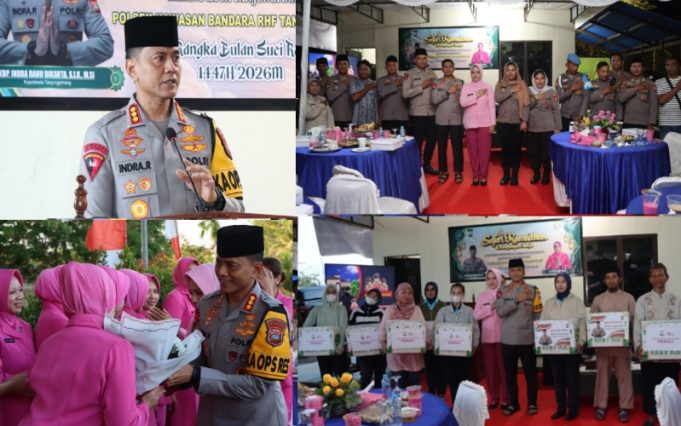 Safari Ramadhan di Polsek Bandara RHF, Kapolresta Tanjungpinang Salurkan Bantuan Sosial untuk Masyarakat