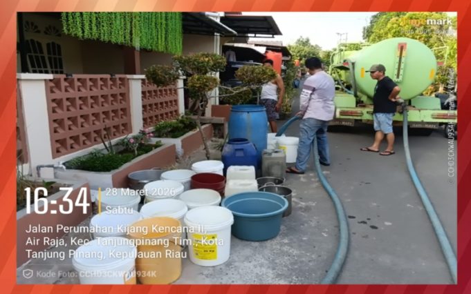 Gerak Cepat Pemko Tanjungpinang Salurkan 75 Ton Air Bersih, Distribusi Terus Berlanjut ke Wilayah Terdampak