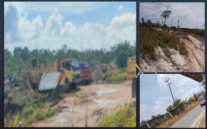 Tambang Pasir Ilegal Galang Batang Bintan Kembali Marak