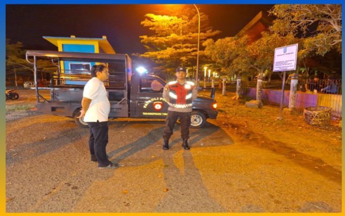 Patroli Malam Polsek Tanjungpinang Timur Diperketat, Cegah Kejahatan dan Jaga Keamanan Warga