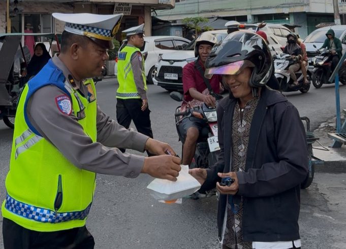 Polres Tebingtinggi Intensifkan Program Polantas Menyapa