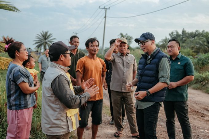30 Tahun Tak Tersentuh, Gubernur Mirza Tinjau Jalan Gedong Aji–Umbul Mesir