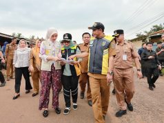 Jihan Nurlela Tinjau Ruas Jabung–Simpang Maringgai Sepanjang 6,2 KM