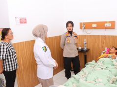 Kapolres Tebingtinggi Jenguk Personel yang Dirawat di RS Bhayangkara