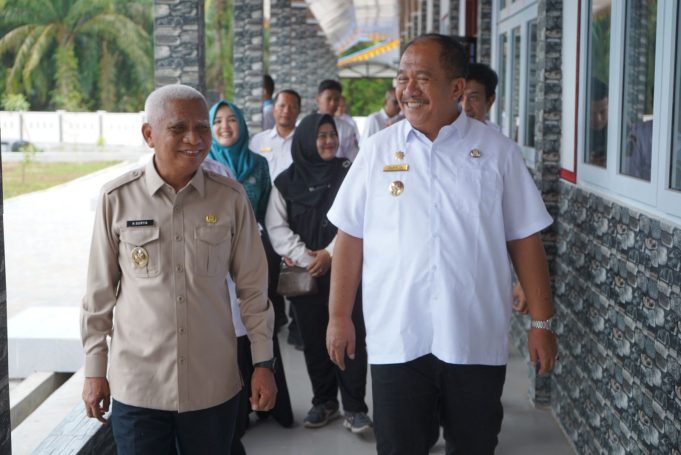 Bupati Asahan Dampingi Wakil Gubernur Sumut Tinjau Kesiapan SMAN Rahuning