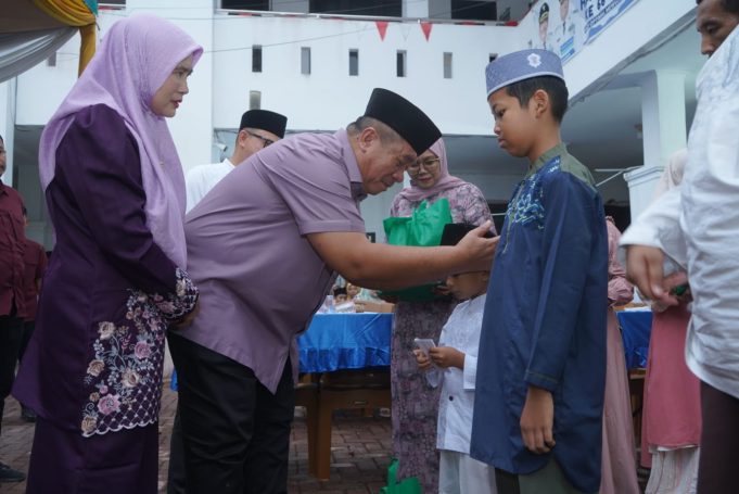 Santunan Anak Yatim dan Buka Puasa Bersama Dinkes Asahan