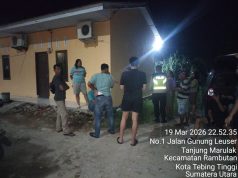 Rumah Kos di Tebingtinggi Rusuh, Aparat Turun Tangan guna Mediasi