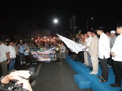 Pj. Sekda Sumut Bersama Forkopimda Sergai Serta Gelar Pelepasan Pawai Takbiran