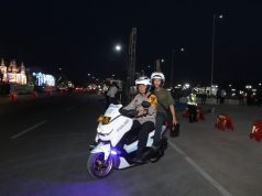 Pengamanan Jalinsum Sergai Malam Idul Fitri 1447 H Diwarnai Pawai Takbir Akbar