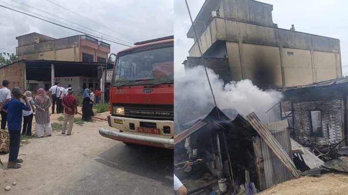 1 Unit Rumah Semi Permanen Ludes Dilalap Sijago Merah di Pekan Dolmas