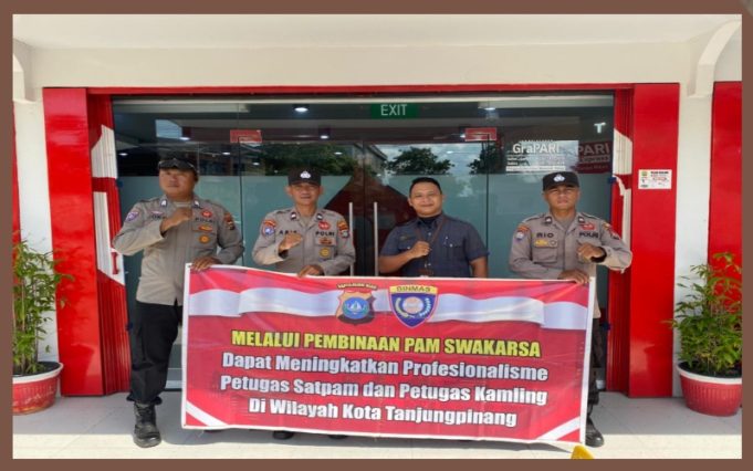 Sat Binmas Polresta Tanjungpinang Gencarkan Binkamsa, Perkuat Keamanan dan Kamtibmas di Lingkungan Masyarakat