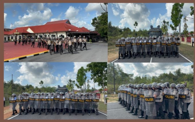 Polres Bintan Intensifkan Latihan Dalmas Jelang May Day 2026, Pastikan Pengamanan Hari Buruh Aman dan Kondusif