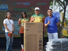 Pelepasan 1.200 Peserta Asahan BerlebaRun 5K, “Bakar Kalori Rendangmu di Sini!”