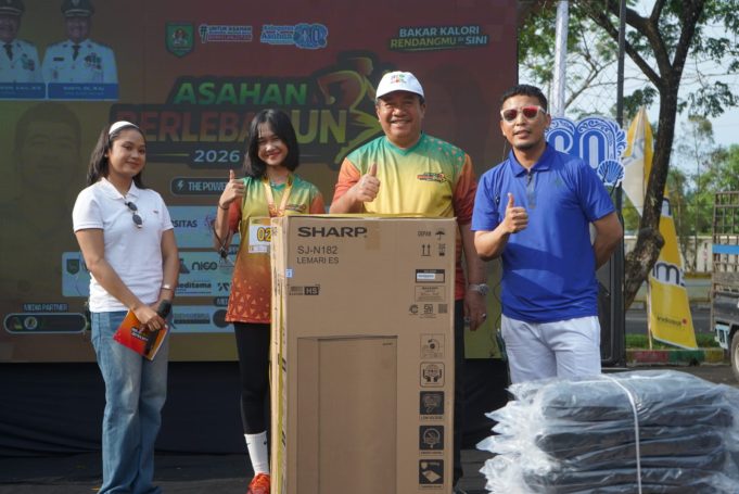 Pelepasan 1.200 Peserta Asahan BerlebaRun 5K, “Bakar Kalori Rendangmu di Sini!”