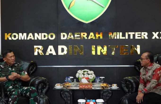Sambangi Kodam XXI/Radin Inten, DJP Bengkulu-Lampung Perkuat Pengamanan Penerimaan Negara