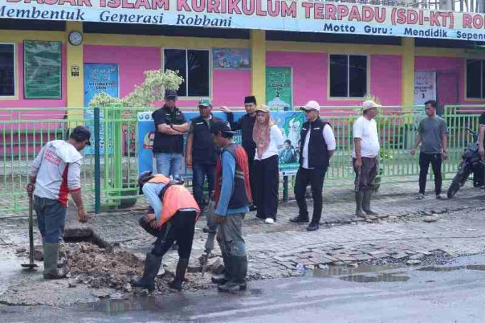 Pembersihan Drainase di Kecamatan Sukarame-Tanjungkarang Timur Digalakkan Pemkot Bandar Lampung
