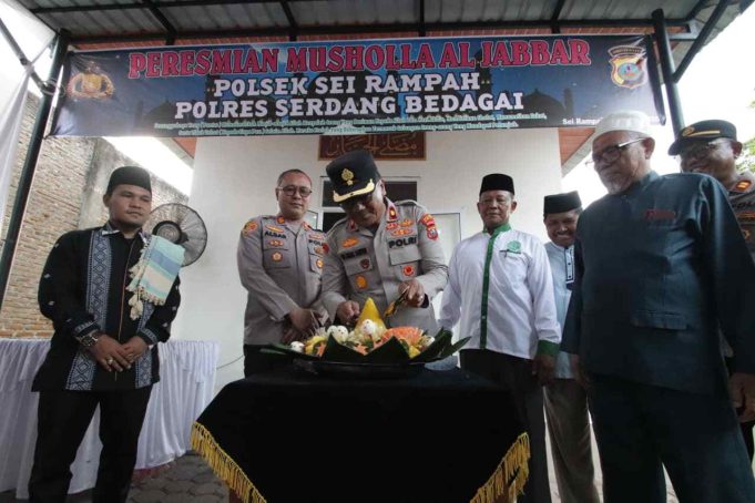 Perubahan Nomenklatur Polsek Firdaus Jadi Polsek Sei Rampah & Peresmian Mushola Al Jabbar