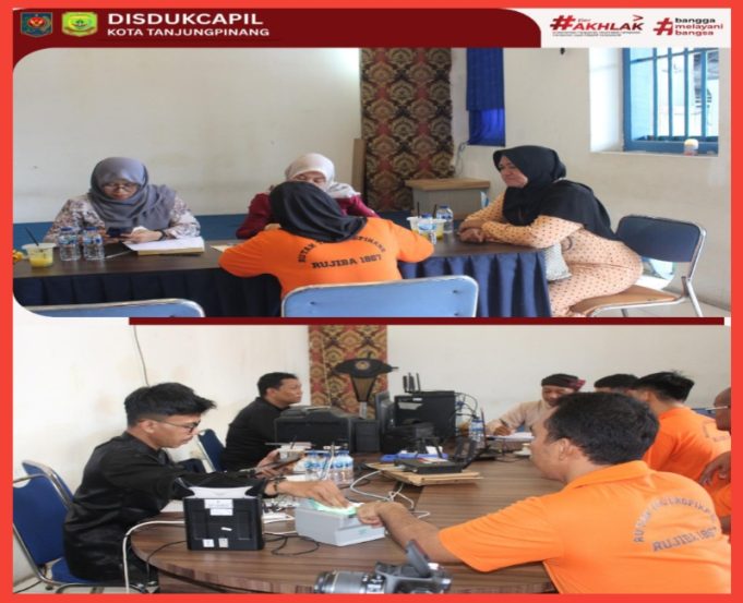 Program Pembuatan KTP Warga Binaan di Rutan Tanjungpinang Diperkuat, 455 WBP Ditargetkan Miliki Identitas Resmi