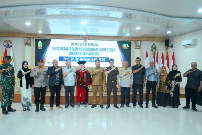 Dies Natalis ke-40 UNA, Kukuhkan Guru Besar dan Perkuat Komitmen Peningkatan Mutu Pendidikan