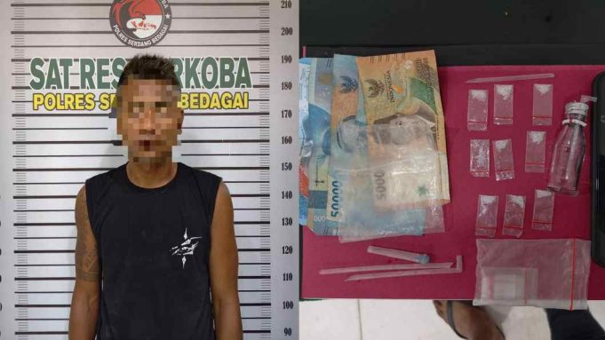 Satresnarkoba Polres Sergai Ungkap Kasus Narkotika di Perbaungan