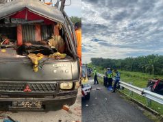 Lakalantas Tol Medan – Tebingtinggi KM 63 B, Satlantas Polres Sergai Cek Olah TKP