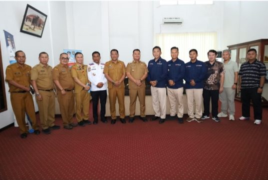 Wakil Bupati Asahan Terima Kunjungan Bakamla RI, Bahas Rencana Pembangunan Kantor di Silo Baru