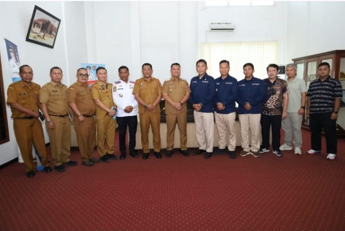Wakil Bupati Asahan Terima Kunjungan Bakamla RI, Bahas Rencana Pembangunan Kantor di Silo Baru