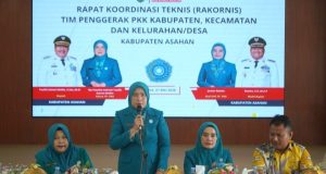 Wakil Bupati Kabupaten Asahan Buka Rakornis TP PKK, Perkuat Sinergi Wujudkan Kesejahteraan Keluarga