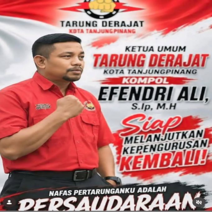 Kang Alie Terpilih Kembali Pimpin Tarung Derajat Tanjungpinang Periode 2026–2030, Siap Perkuat Persaudaraan dan Prestasi