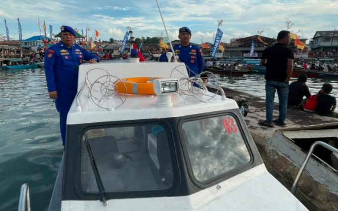 Sat Polairud Polresta Tanjungpinang Amankan Lomba Perahu Naga Sembayang Keselamatan Laut Pelantar III, Kegiatan Berlangsung Aman dan Kondusif