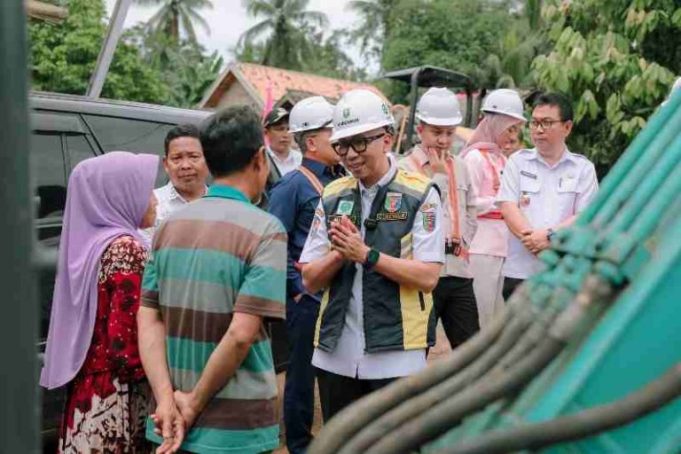 Gubernur Mirzani Realisasikan Perbaikan Ruas Jalan Kasui–Air Ringkih di Way Kanan