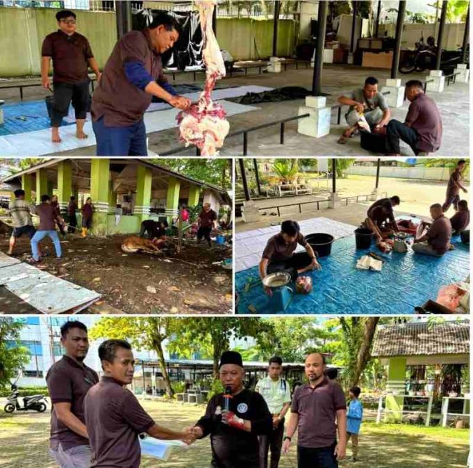 Holding Perkebunan Nusantara Wujudkan Kepedulian Sosial melalui Ibadah Kurban Insan PTPN IV Regional V