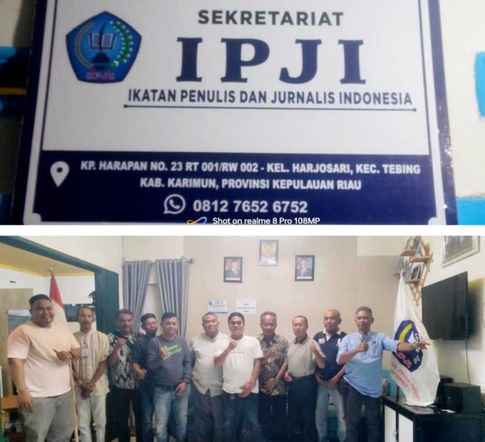 IPJI Kab. Karimun Resmi Terbentuk, Ketua Jaya Sainofi : Jembatan Komunikasi Masyarakat – Pemda