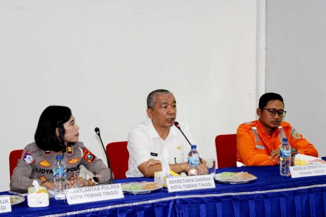 Ini Langkah Pemko Tebingtinggi Tekan Risiko Kecelakaan Perlintasan Sebidang Kereta Api