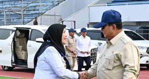 Bunda Eva Sambut Kedatangan Presiden Prabowo, Dukungan Pemkot Bandar Lampung Terhadap Munas XVIII HIPMI