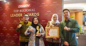 Wali Kota Bandar Lampung Raih Penghargaan Disway Top Regional Leader Awards 2026