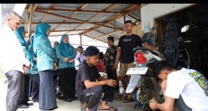 Ketua TP PKK Kabupaten Asahan Tinjau Program Pokja I di Desa Tanjung Asri