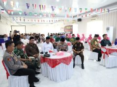 WAKIL BUPATI ASAHAN IKUTI DOA BERSAMA LINTAS AGAMA PERINGATI HUT BHAYANGKARA KE-80 POLRES ASAHAN