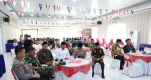 WAKIL BUPATI ASAHAN IKUTI DOA BERSAMA LINTAS AGAMA PERINGATI HUT BHAYANGKARA KE-80 POLRES ASAHAN