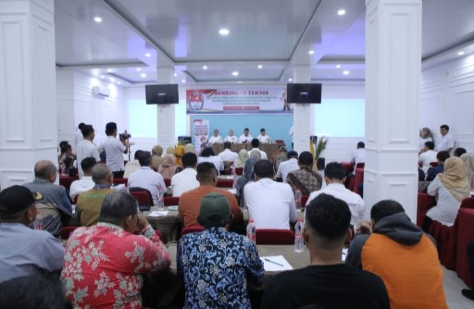 Wakil Bupati Asahan Buka Bimtek Panitia, Pemilihan Kepala Desa Serentak Dijadwalkan 7 Oktober 2026