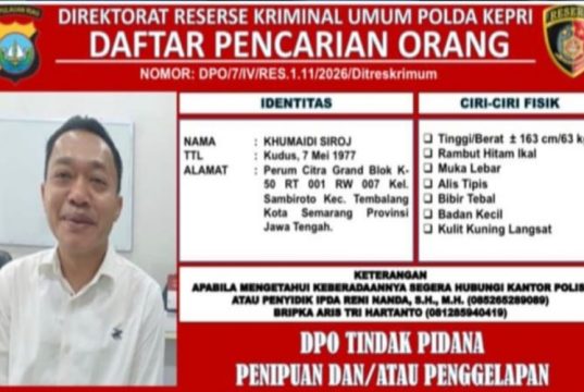 Polda Kepri Serahkan Tersangka Kasus Penipuan dan Penggelapan ke Kejari Tanjungpinang, Berkas Perkara Resmi P-21