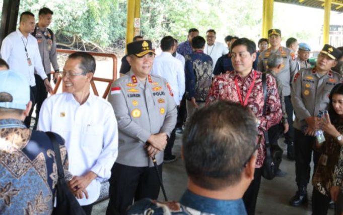 Kapolda Kepri Hadiri Nongsa–Changi Cable Landing Ceremony, Dukung Transformasi Digital Indonesia dan Investasi Batam