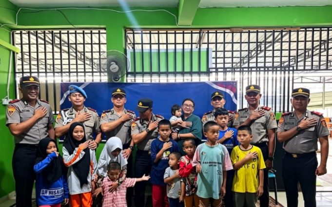 7 Siswa SIP Angkatan ke-56 Polda Kepri Gelar Bakti Sosial di Panti Asuhan Tanjungpinang, Wujudkan Kepedulian Calon Perwira Polri