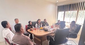 Sinergi Perangi Narkotika, Granat DPC Bengkalis Audiensi dengan Kapolsek Mandau yang Baru