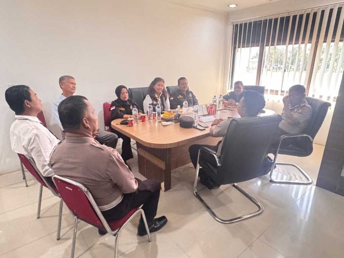 Sinergi Perangi Narkotika, Granat DPC Bengkalis Audiensi dengan Kapolsek Mandau yang Baru